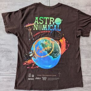 Cactus Jack Travis Scott The Scotts Sick Event Astroworld Fortnite Shirt Medium